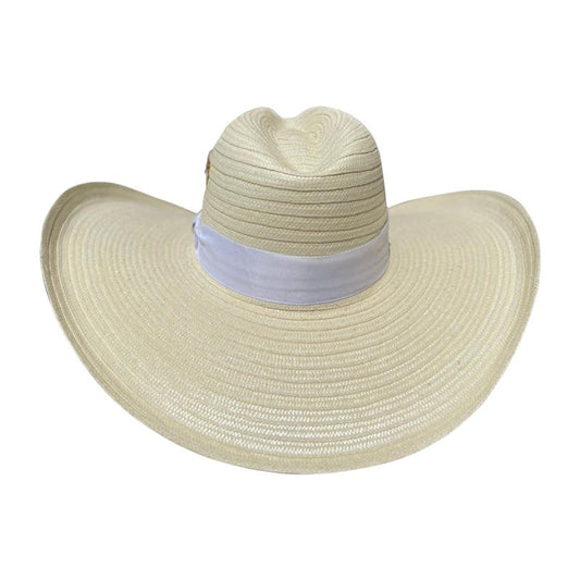 Sombrero 23 Fibras Con Caballo Cinta Blanca MY