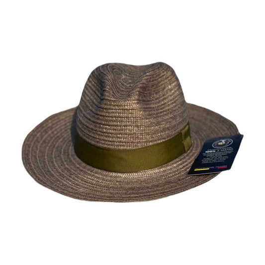 Sombrero Fedora Gris Exclusivo Artesanal MY