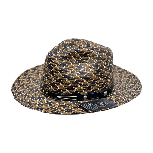 Sombrero Fedora Marrón Exclusivo A Mano MY