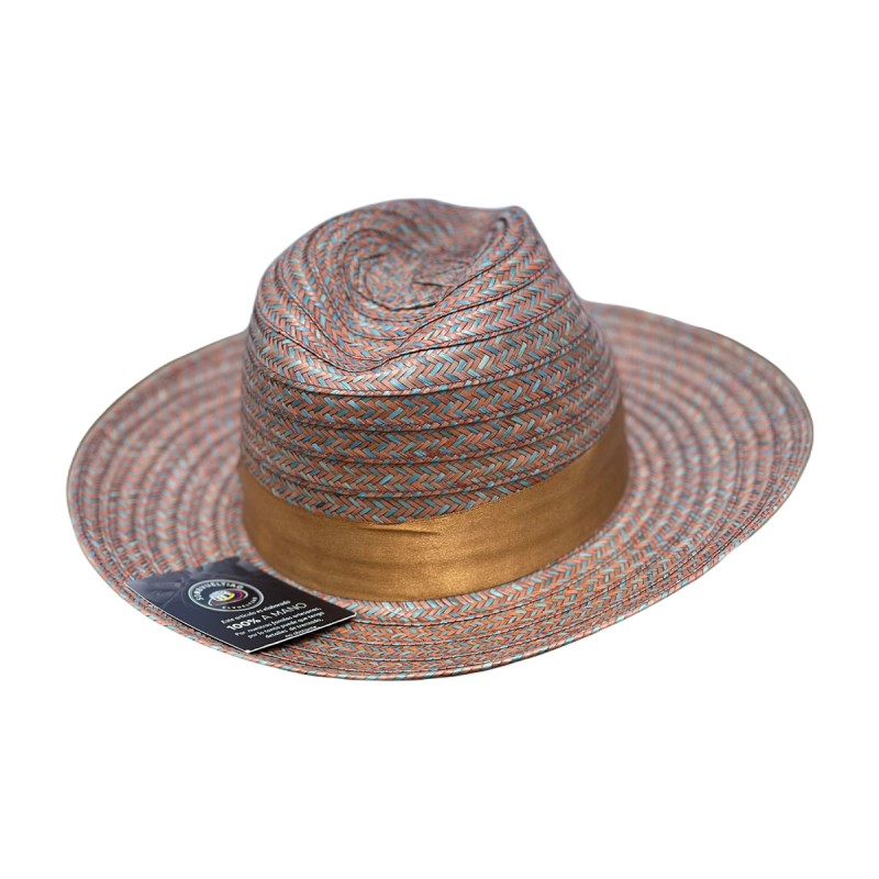 Sombrero Fedora Tejido Artesanal Exclusivo