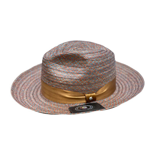 Sombrero Fedora Tejido Artesanal Exclusivo MY