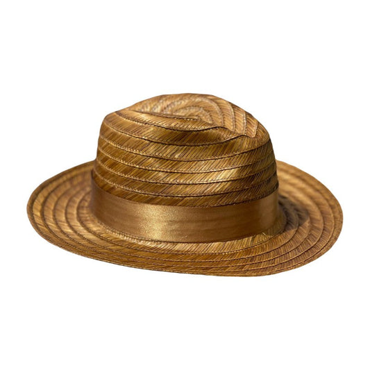 Sombrero Fedora Vueltiao De Lujo Marrón MY