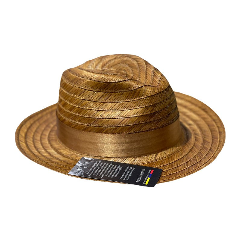 Sombrero Fedora Vueltiao De Lujo Marrón