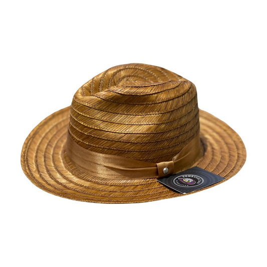 Sombrero Fedora Vueltiao De Lujo Marrón MY