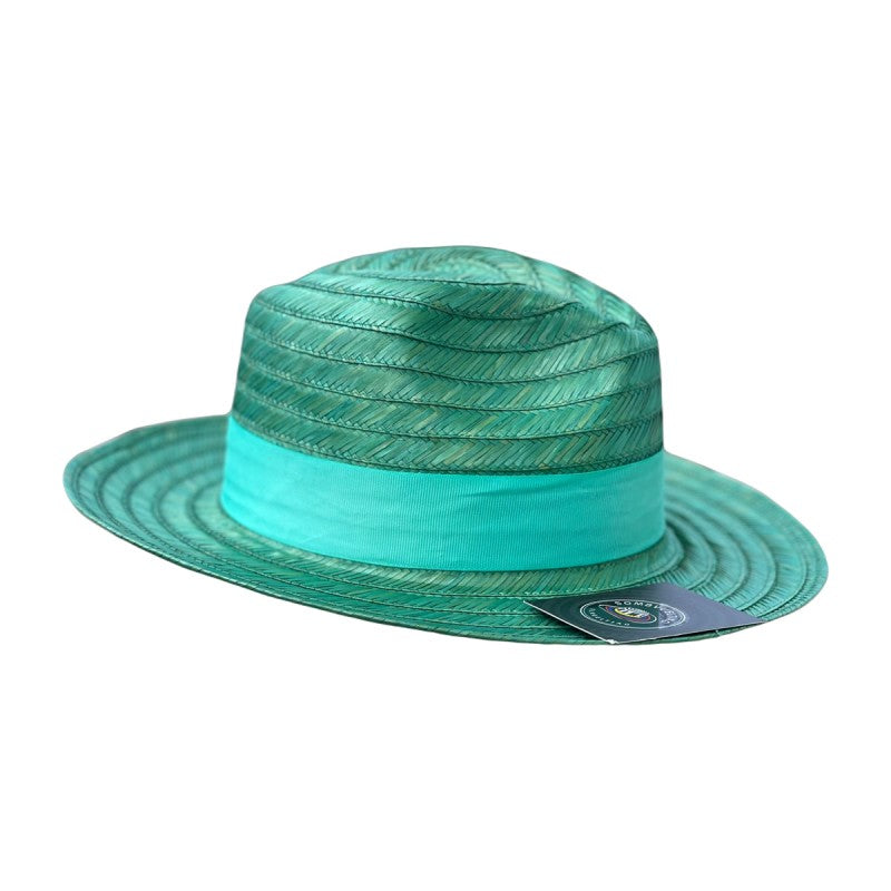 Sombrero Vueltiao Fedora De Lujo Verde