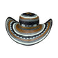Sombrero 23 Fibras Exclusivo Diseño Marrón