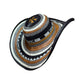 Sombrero 23 Fibras Exclusivo Diseño Marrón