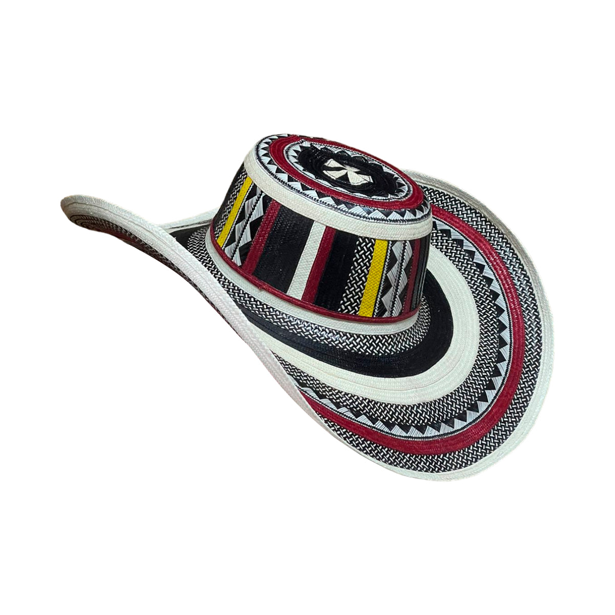 Sombrero 23 Fibras Extrafino Diseño Multicolor