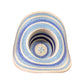 Sombrero 23 Fibras Beige con Diseño Azul