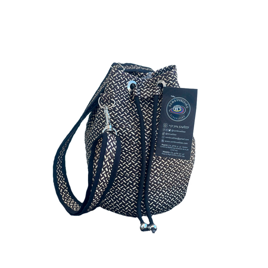 Mochila en Caña Flecha Exclusiva Diseño Granito