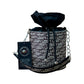 Bolso Cilindro Exclusivo con Moño Diseño Negro