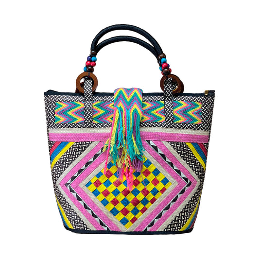 Bolso con Gasa Wayuu Exclusivo Único