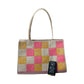 Bolso Exclusivo Caña Flecha Diseño Ajedrez