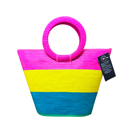 Bolso Multicolor Diseño Exclusivo Artesanal