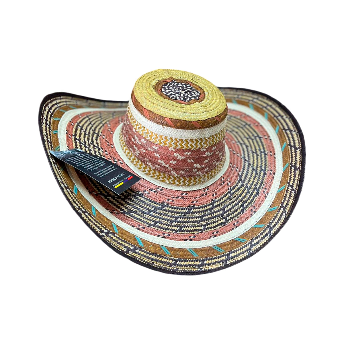 Sombrero 15 Fibras Exclusivo Diseño Único