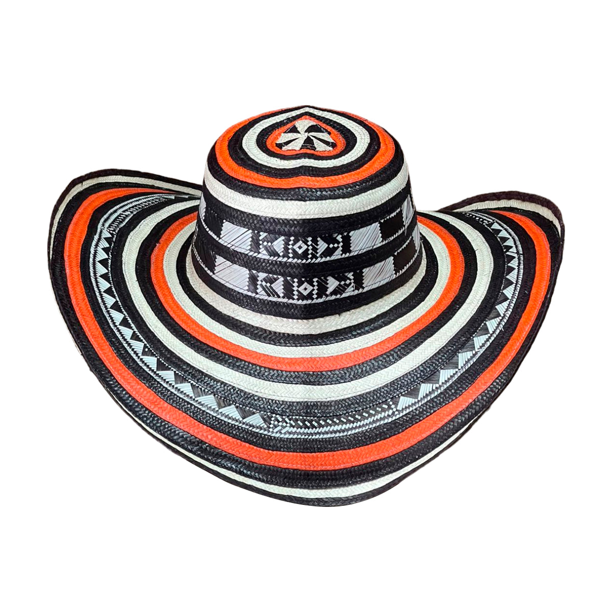 Sombrero 15 Fibras Exclusivo Naranja