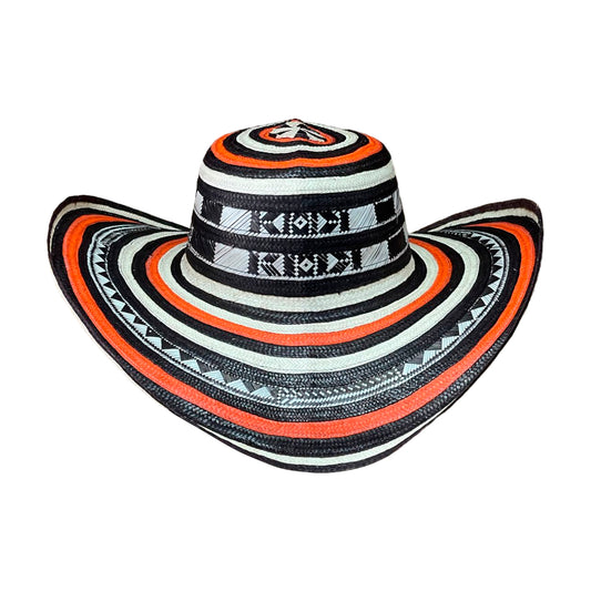 Sombrero 15 Fibras Exclusivo Naranja