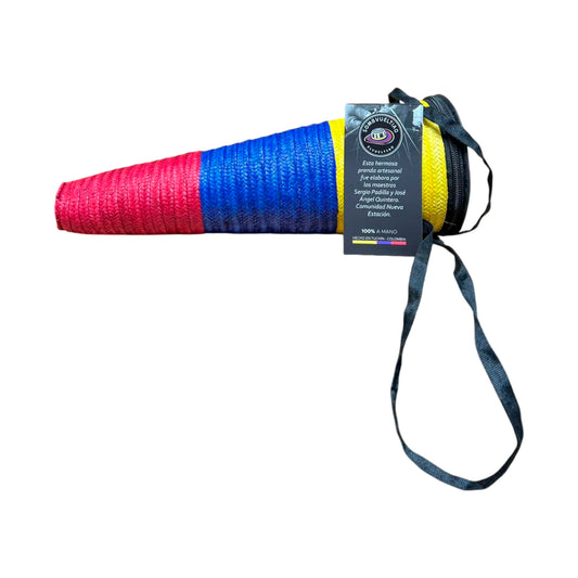 Estuche Tricolor para Sombrero Vueltiao Exclusivo