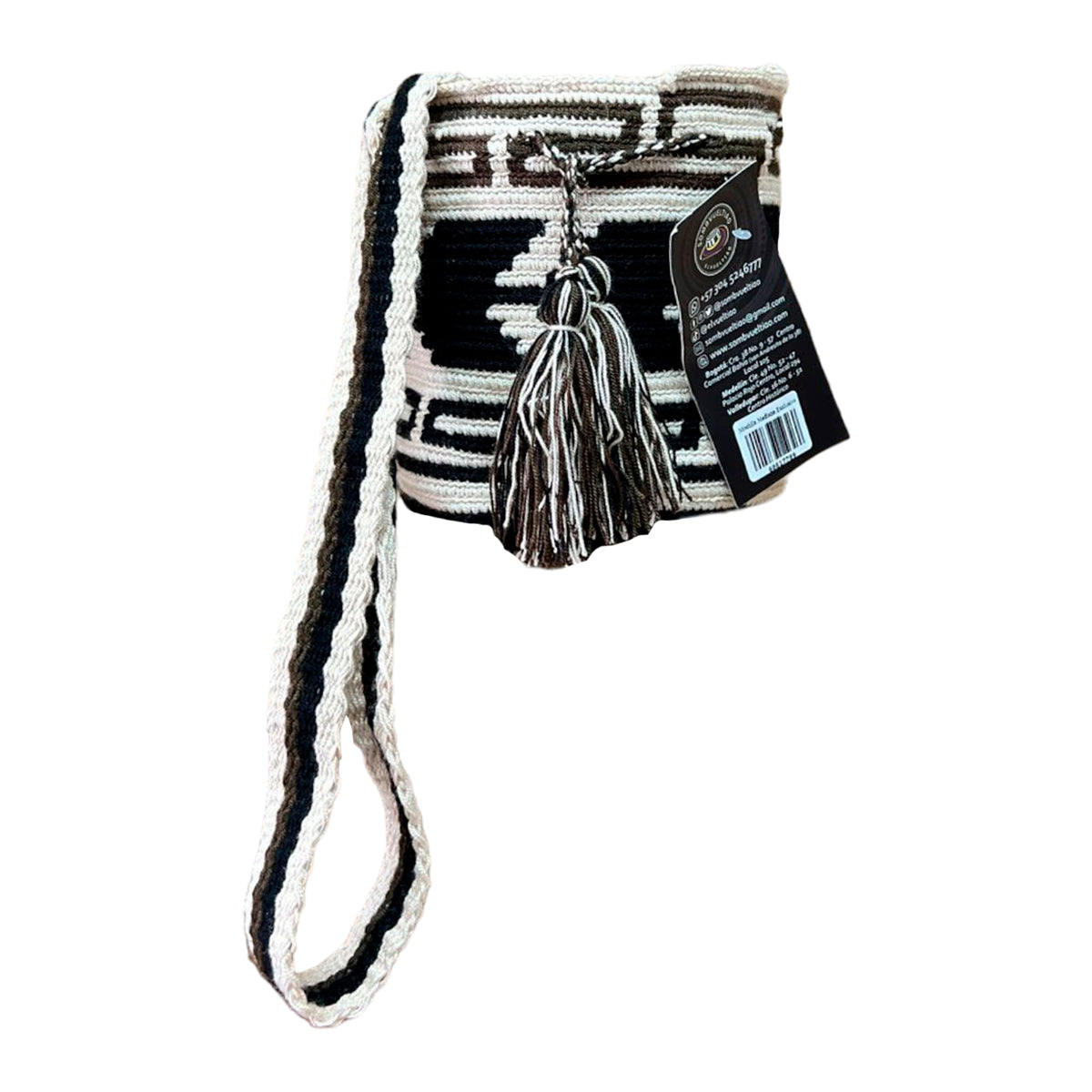 Mochila Wayuu Mediana Exclusiva Multicolor