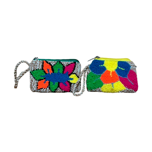Monedero Exclusivo Diseño Multicolor Figuras