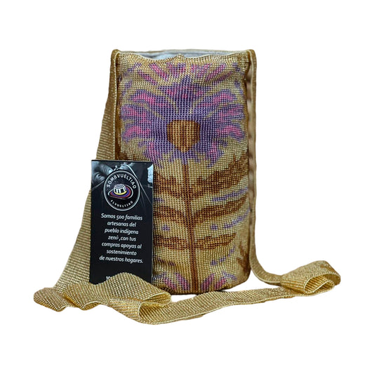 Mochila de Mostacilla Diseño Colores Perlas