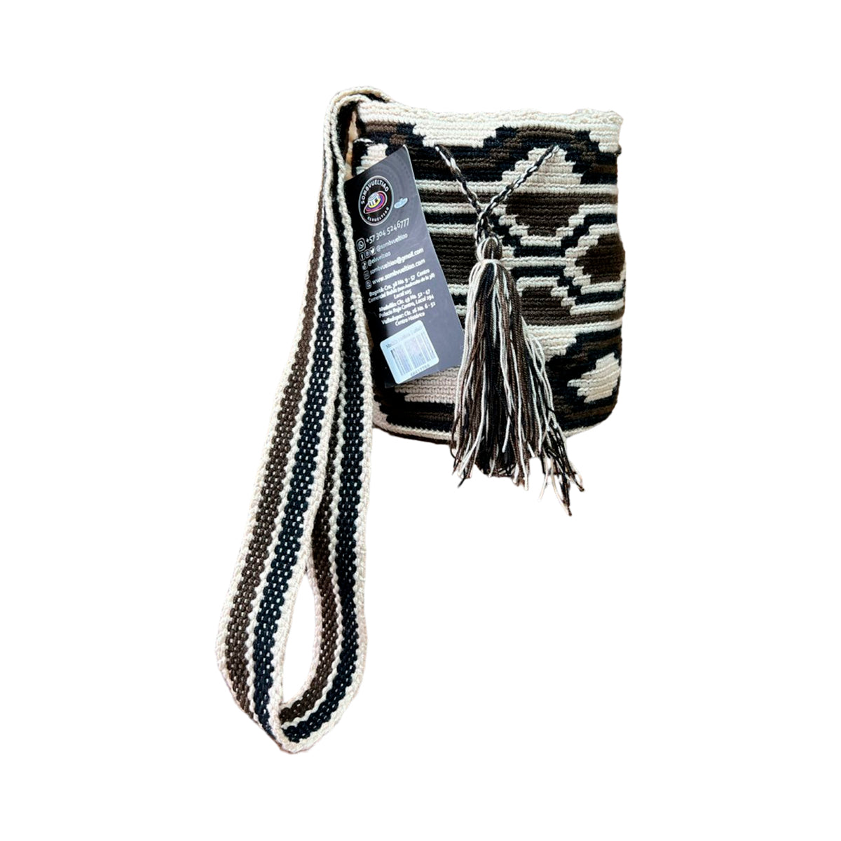 Mochila Wayuu Mediana Exclusiva Multicolor