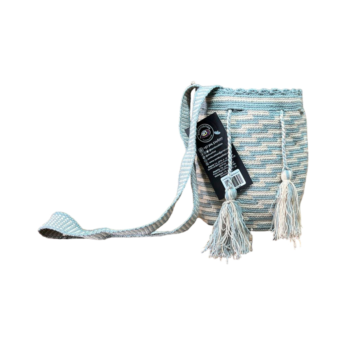 Mochila Wayuu Mediana Exclusiva Multicolor