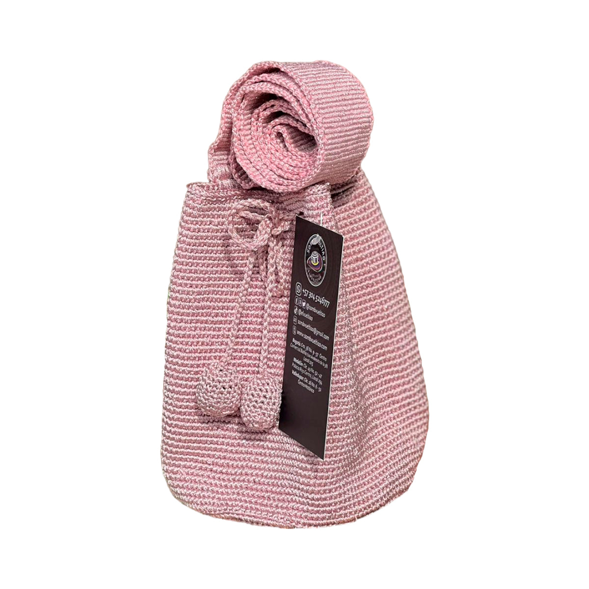 Mochilas Exclusivas Unicolor Diseño en Hilo