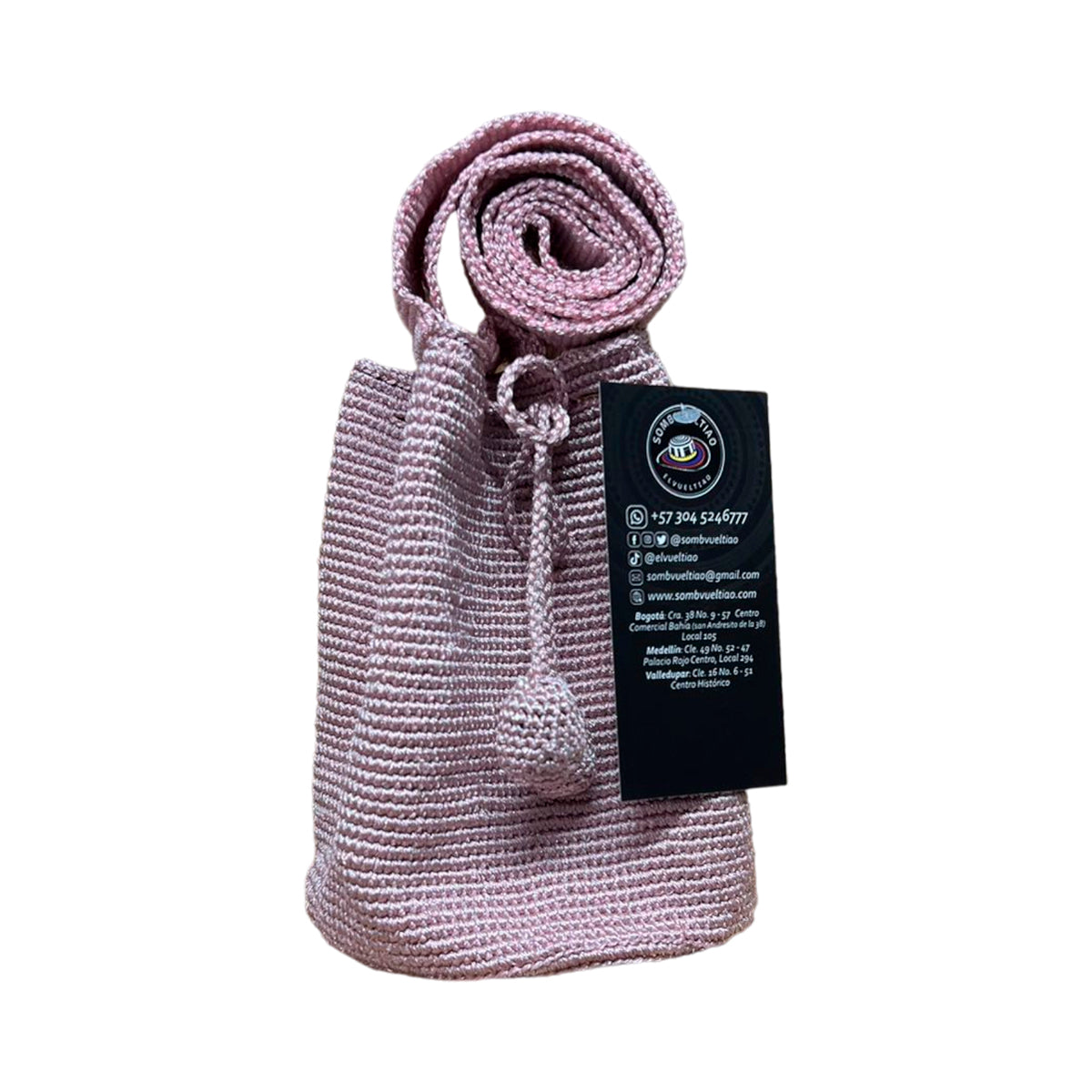 Mochilas Exclusivas Unicolor Diseño en Hilo