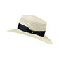 Sombrero Panameño Calado Diseño Crudo