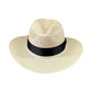Sombrero Panameño Calado Diseño Crudo