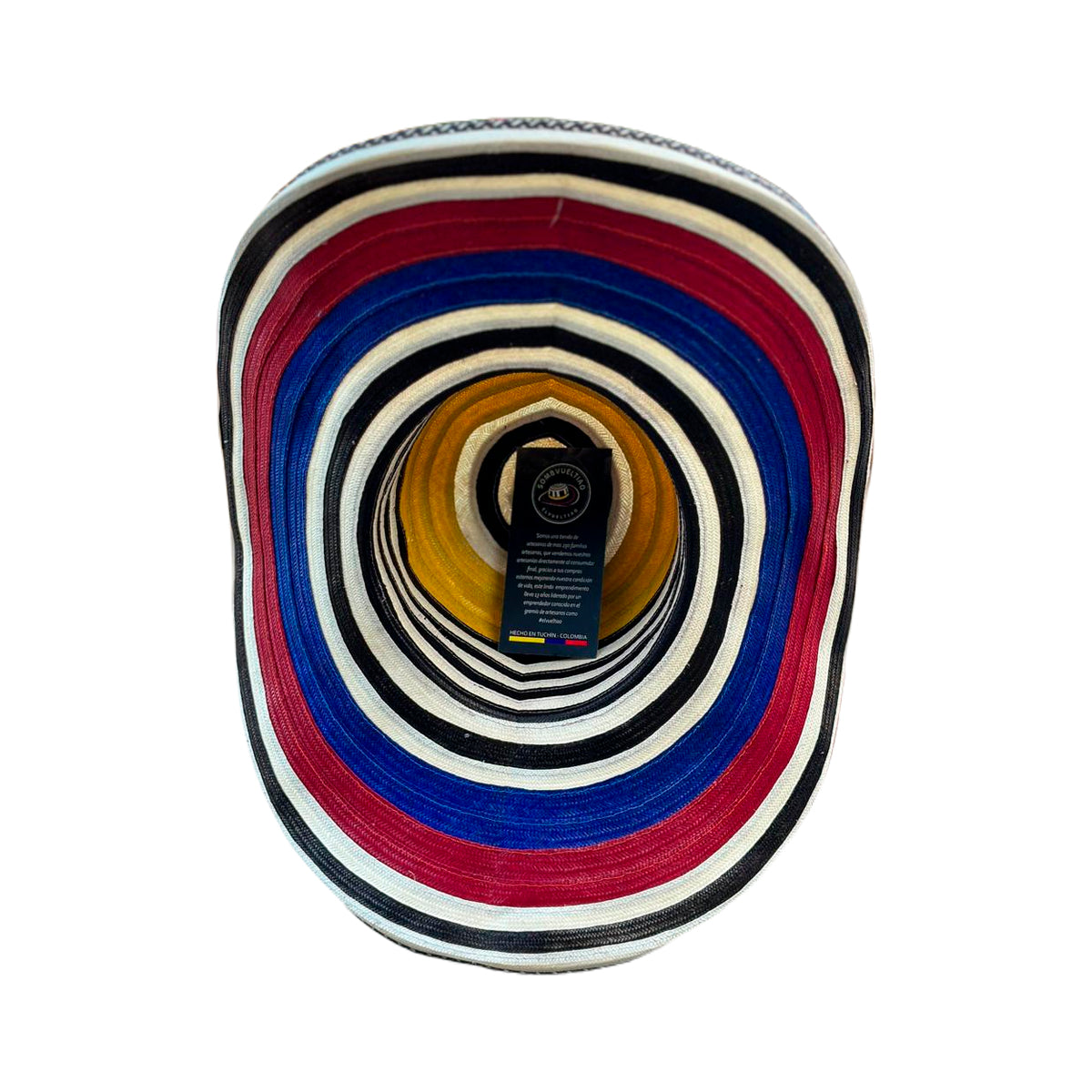Sombrero 27 Fibras Cebra Colombiano Exclusivo