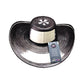Sombrero 23 Fibras Exclusivo Diseño Negro Beige