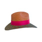 Sombrero Panameño Exclusivo Encopadura Naranja