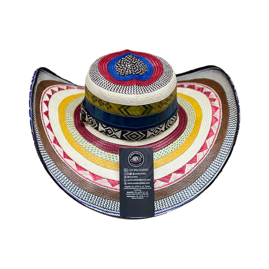 Sombrero 27 Fibras Diseño El Maizal Exclusivo