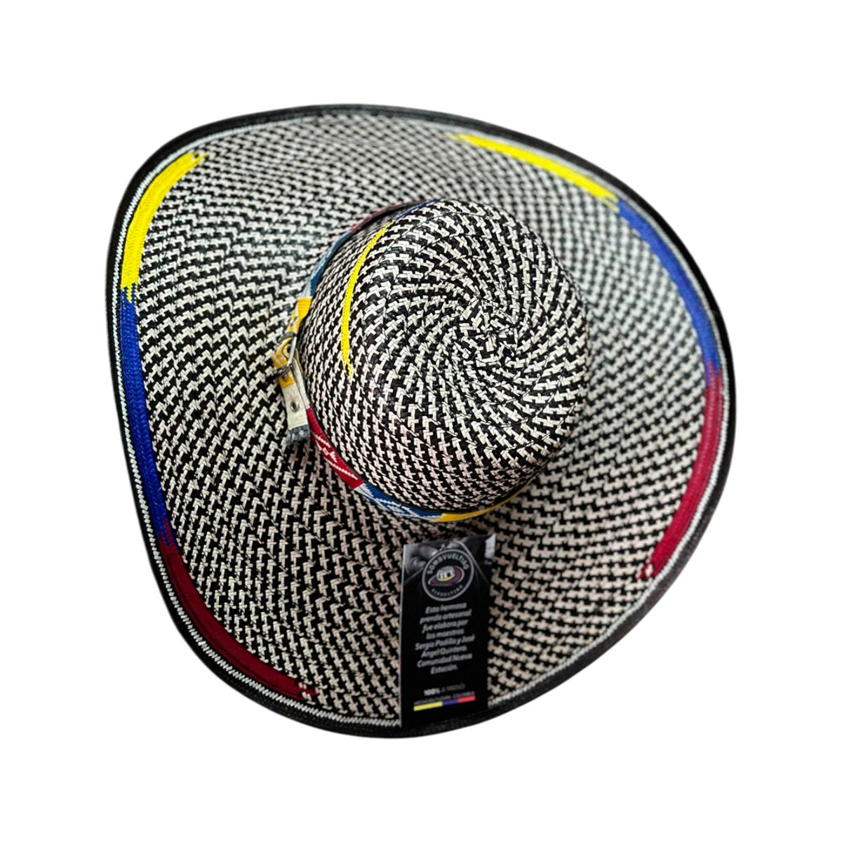 Sombrero Fino 21 Fibras Diseño Colombiano Caña Flecha