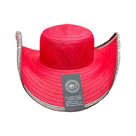 Sombrero Rojo Exclusivo Diseño Innovador