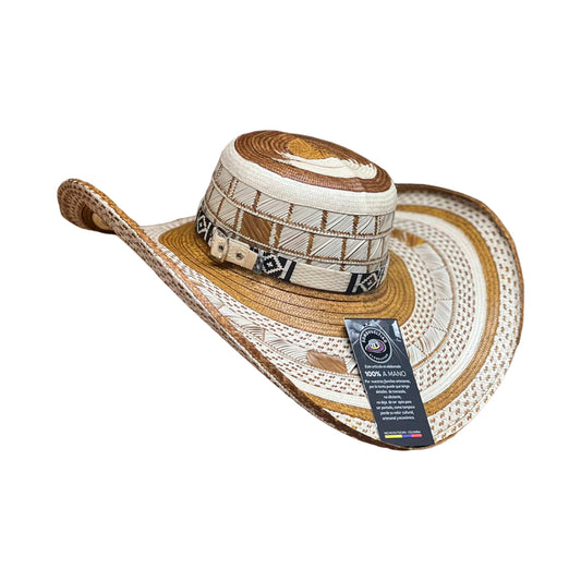 Sombrero Armadillo 27 Fibras Exclusivo Café