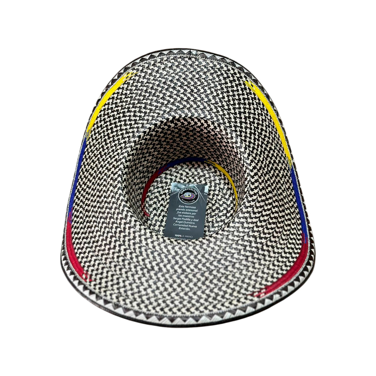 Sombrero Fino 21 Fibras Diseño Colombiano Caña Flecha