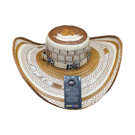 Sombrero Armadillo 27 Fibras Exclusivo Café