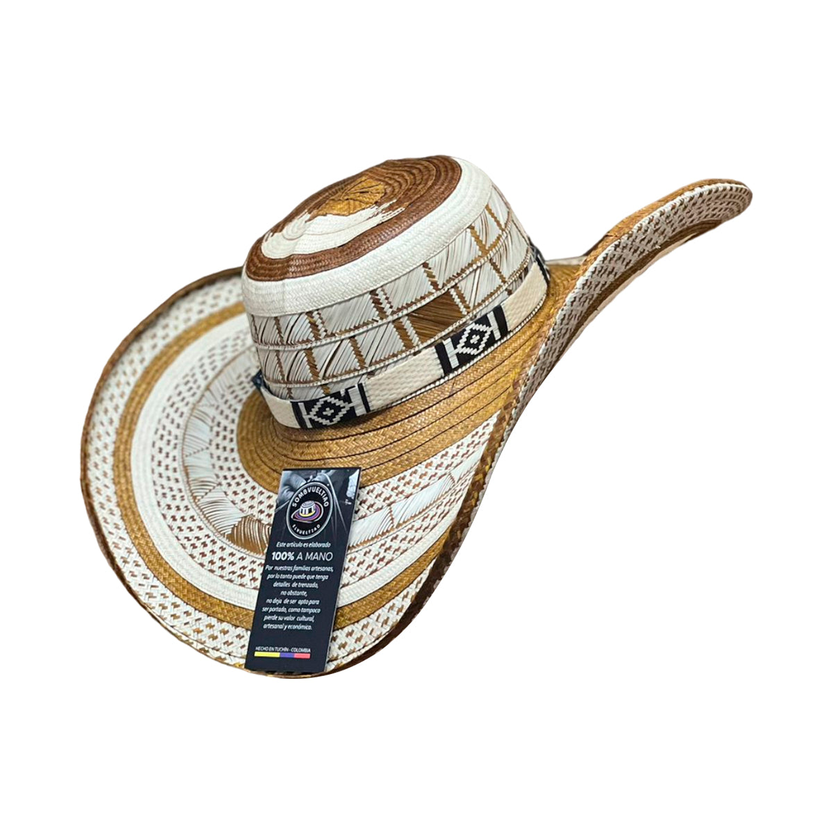 Sombrero Armadillo 27 Fibras Exclusivo Café