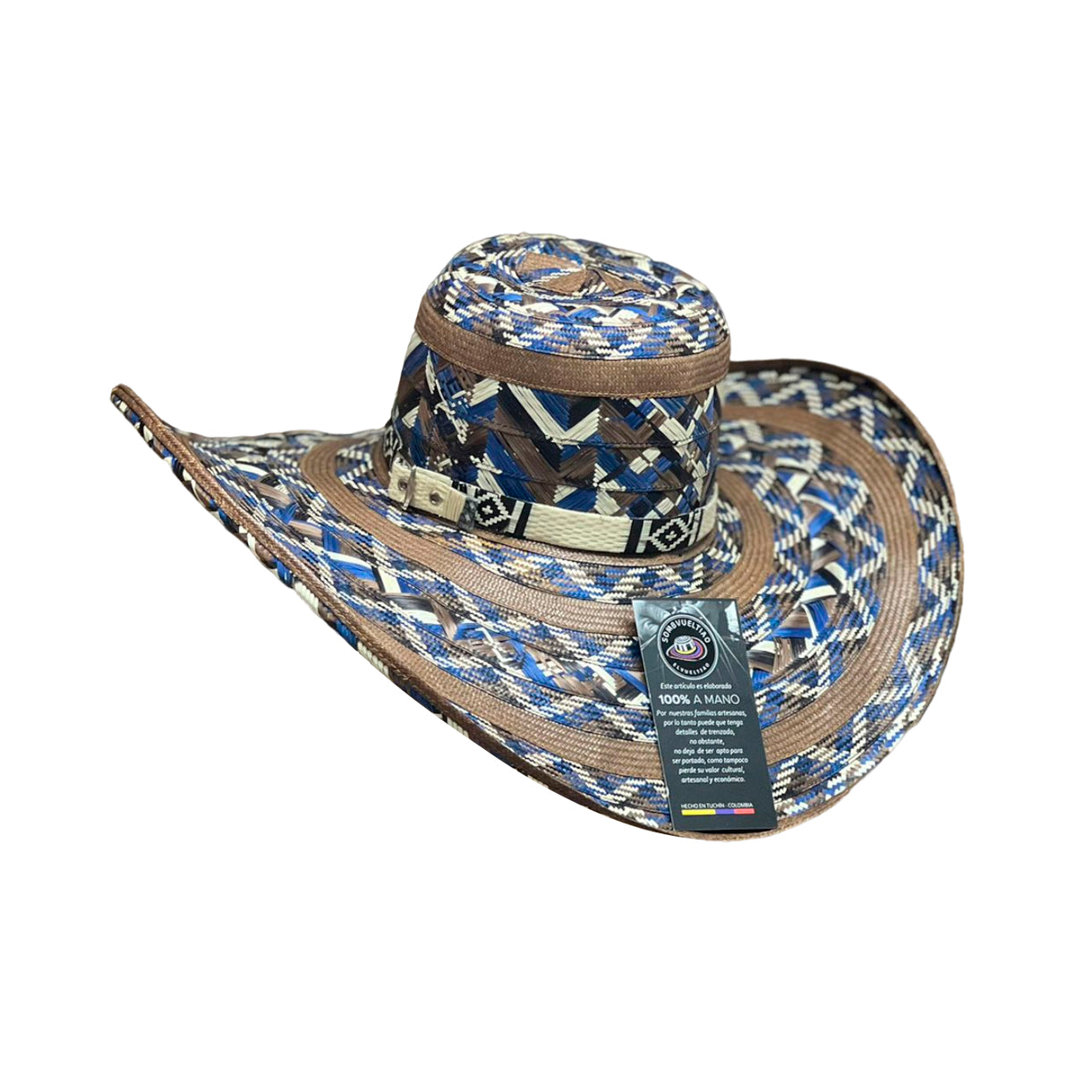 Sombrero Militar 27 Fibras Extrafino Artesanal