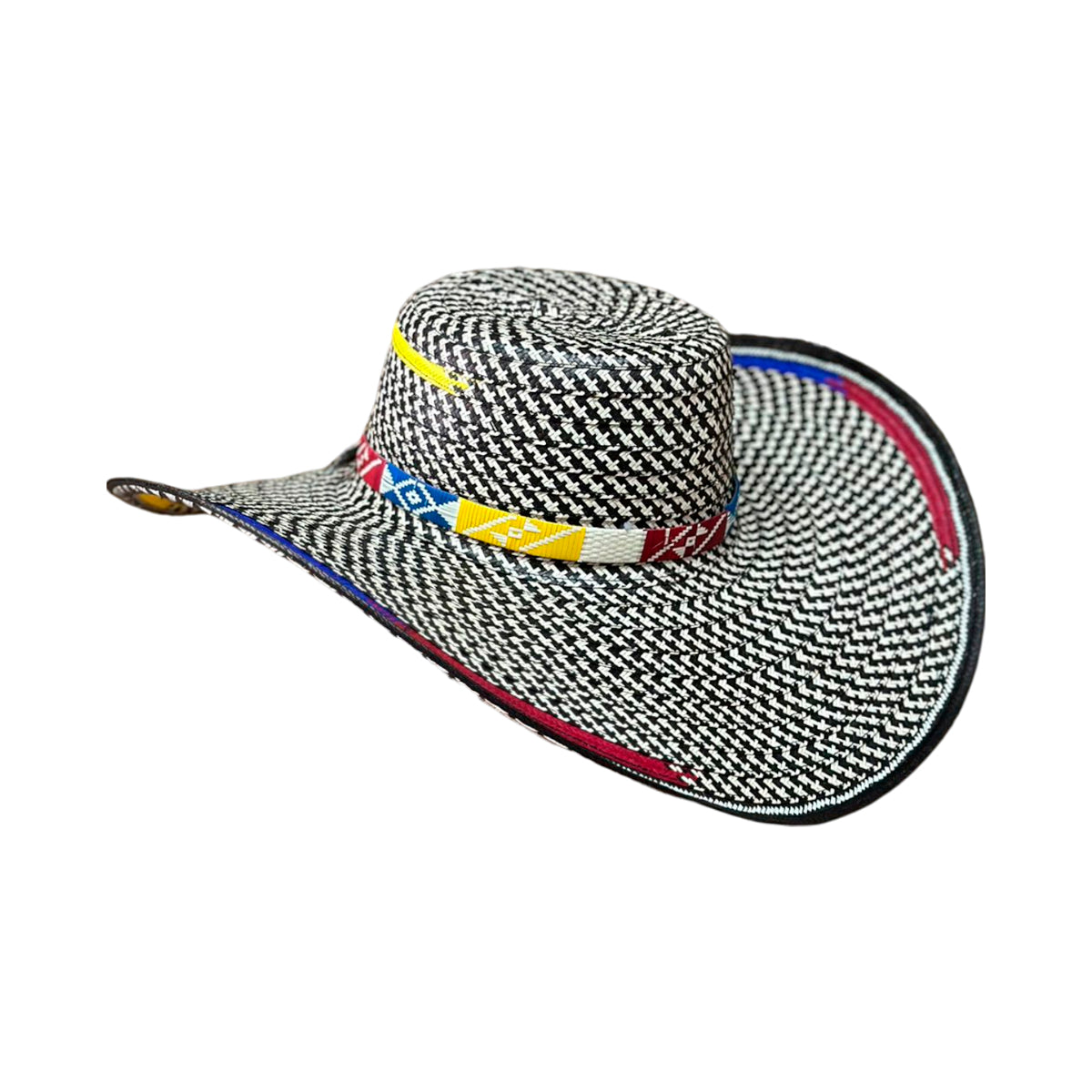 Sombrero Fino 21 Fibras Diseño Colombiano Caña Flecha