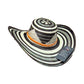 Sombrero Tradicional 15 Fibras Diseño Peine Alto Relieve