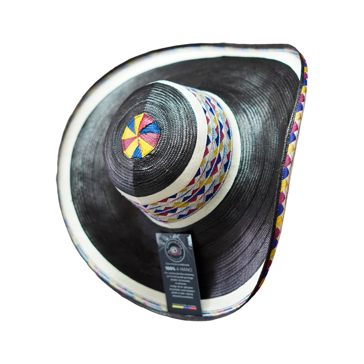 Sombrero 27 Fibras Exclusivo Pintas Tricolor