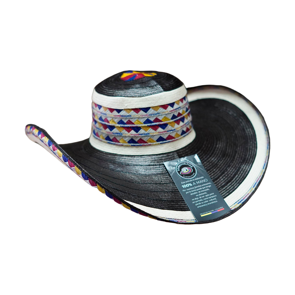 Sombrero 27 Fibras Exclusivo Pintas Tricolor