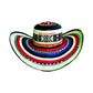 Sombrero 23 Fibras Diseño Multicolor