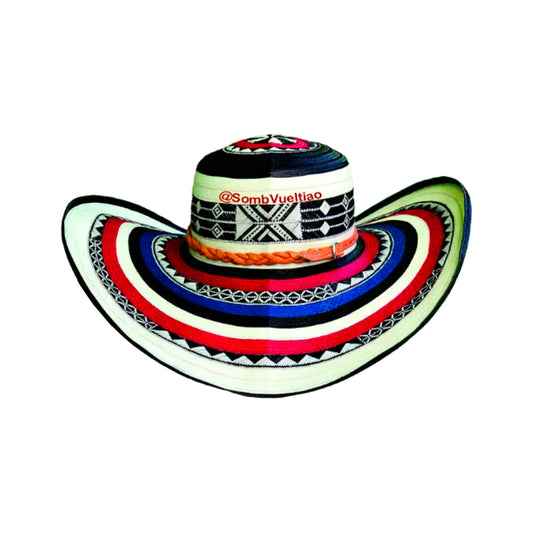 Sombrero 23 Fibras Diseño Multicolor MY