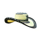 Sombrero 23 Fibras Exclusivo Blanco Y Negro