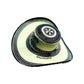 Sombrero 23 Fibras Exclusivo Blanco Y Negro